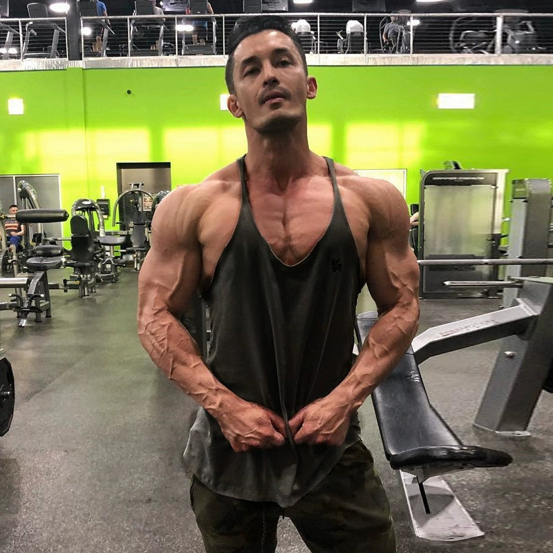 The Last Aztec, Muscle Fitness Brothers Summer Men's Sports Seamless Vest Cotton Loose I-shaped Suspenders Internet Celebrity Iron Vest