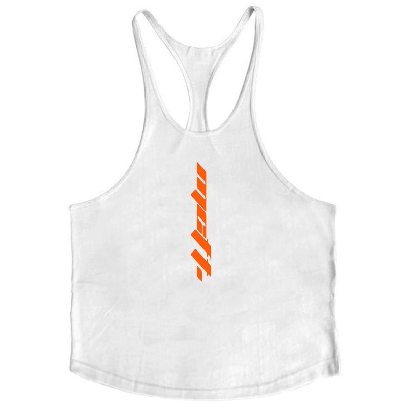 The Last Aztec, Summer Olympia muscle training bodybuilding gym clothes stiletto straps sexy sweat wicking racer sports vest men
