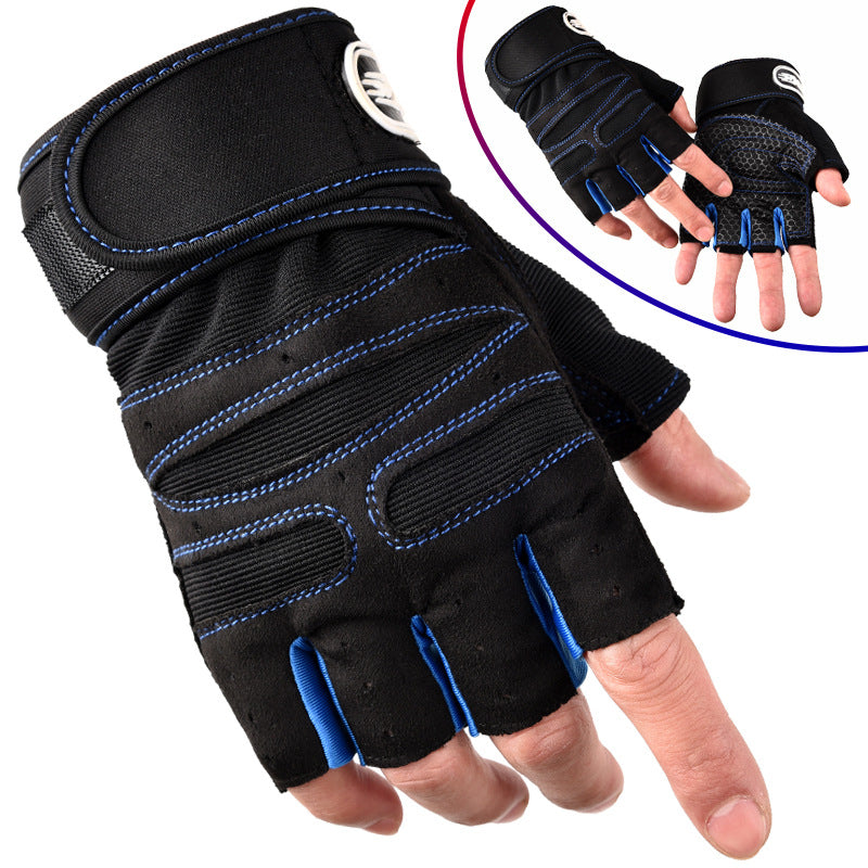 The Last Aztec, Gym gloves, summer women's training, professional men's equipment, anti-cocoon wrist guards, wear-resistant, non-slip wrist guards, exercise half fingers