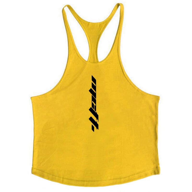 The Last Aztec, Summer Olympia muscle training bodybuilding gym clothes stiletto straps sexy sweat wicking racer sports vest men