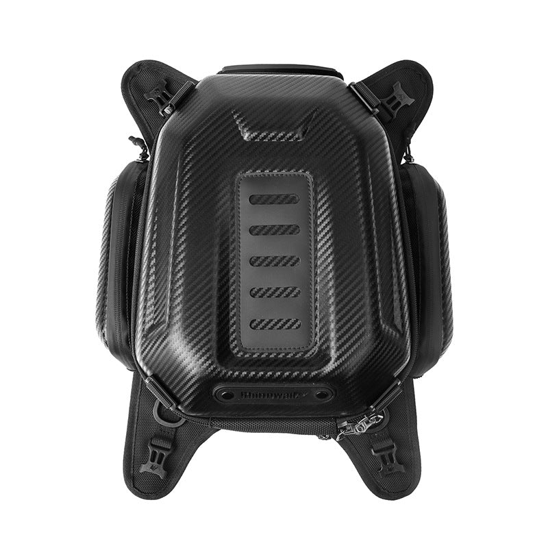 The Last Aztec, 15L Can Expand Motorcycle Hard Shell Backpack