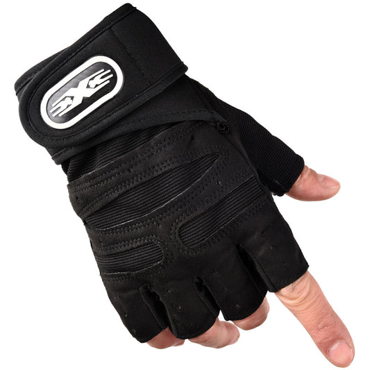 The Last Aztec, Gym gloves, summer women's training, professional men's equipment, anti-cocoon wrist guards, wear-resistant, non-slip wrist guards, exercise half fingers