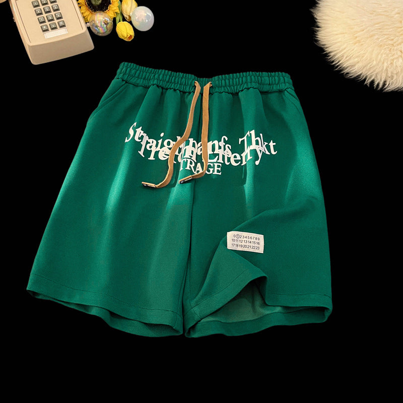 The Last Aztec, Get One Size Bigger Than Your Regular Size,  Men's Loose Sports Fifth Pants