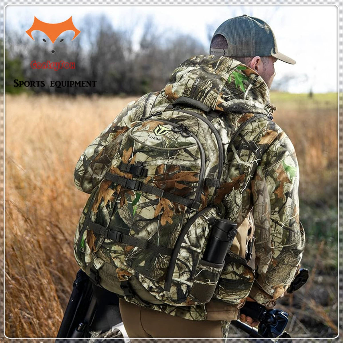 The Last Aztec, Exported Nordic softshell bionic camouflage suit, hunting suit, jacket, jacket, warm gilly suit, fishing waterproof suit