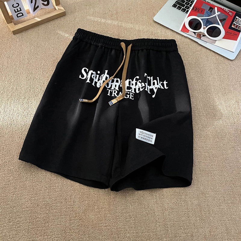 The Last Aztec, Get One Size Bigger Than Your Regular Size,  Men's Loose Sports Fifth Pants