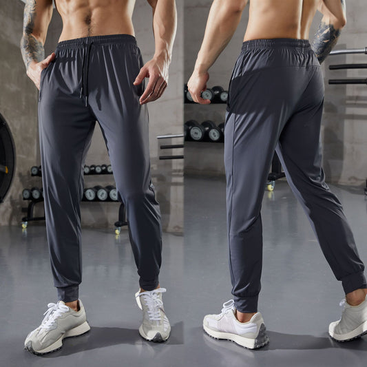 The Last Aztec, Get One Size Bigger Than Your Regular Size,  Ice Silk Leggings Men's Sports Pants Thin Trendy