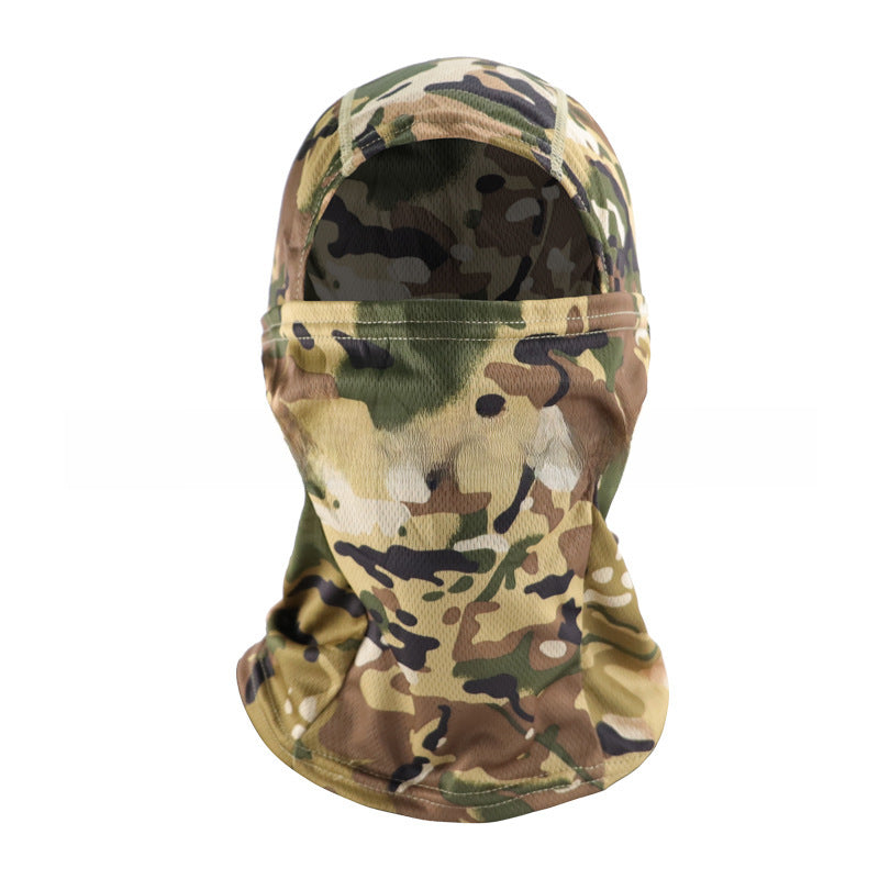 The Last Aztec, (Has to order  Minimum 2 to proceed with the order) Cross-border supply camouflage scarf hood outdoor riding mask hunting camouflage scarf fishing equipment