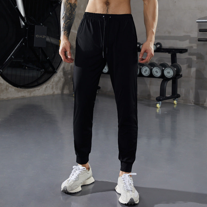 The Last Aztec, Get One Size Bigger Than Your Regular Size,  Ice Silk Leggings Men's Sports Pants Thin Trendy