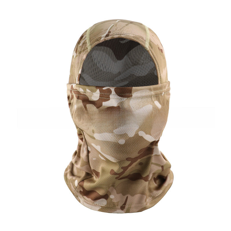 The Last Aztec, (Has to order  Minimum 2 to proceed with the order) Cross-border supply camouflage scarf hood outdoor riding mask hunting camouflage scarf fishing equipment