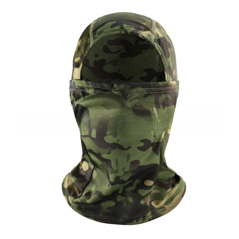 The Last Aztec, (Has to order  Minimum 2 to proceed with the order) Cross-border supply camouflage scarf hood outdoor riding mask hunting camouflage scarf fishing equipment