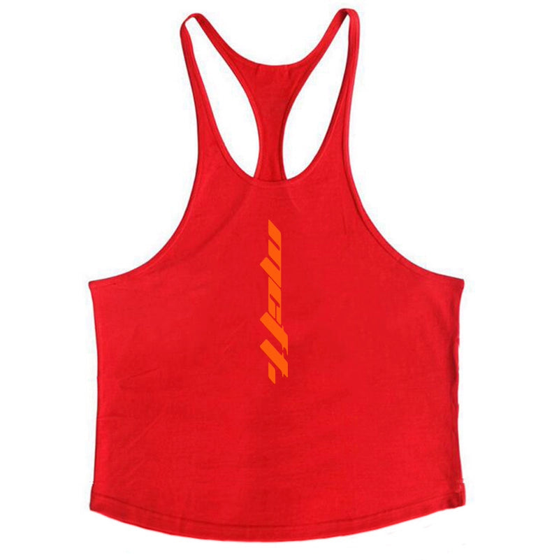 The Last Aztec, Summer Olympia muscle training bodybuilding gym clothes stiletto straps sexy sweat wicking racer sports vest men