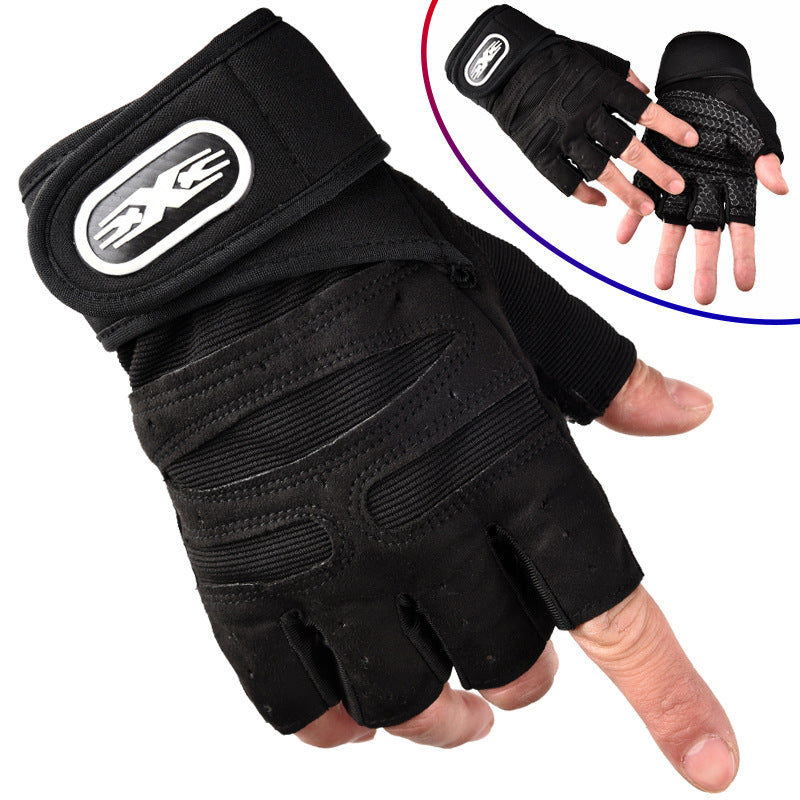 The Last Aztec, Gym gloves, summer women's training, professional men's equipment, anti-cocoon wrist guards, wear-resistant, non-slip wrist guards, exercise half fingers