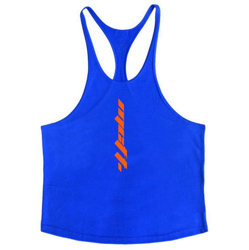 The Last Aztec, Summer Olympia muscle training bodybuilding gym clothes stiletto straps sexy sweat wicking racer sports vest men