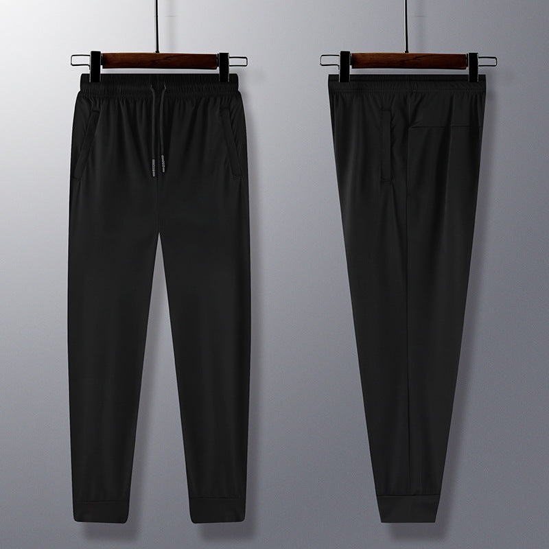 The Last Aztec, Get One Size Bigger Than Your Regular Size,  Ice Silk Leggings Men's Sports Pants Thin Trendy