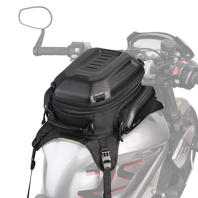 The Last Aztec, 15L Can Expand Motorcycle Hard Shell Backpack