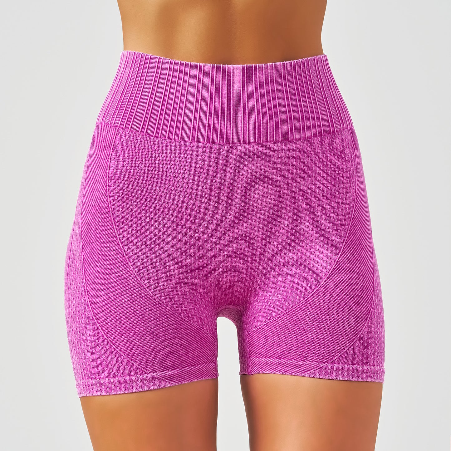 The Last Aztec, 2025 cross-border new yoga high-waisted hip lifting fitness pants, quick-drying running sports tight shorts, wear three-point pants outside