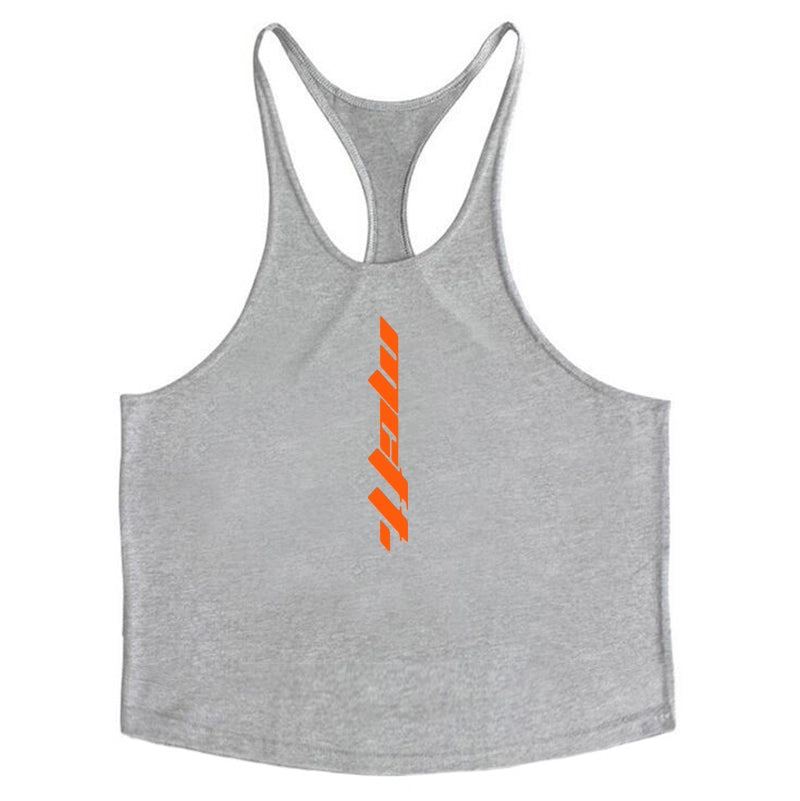 The Last Aztec, Summer Olympia muscle training bodybuilding gym clothes stiletto straps sexy sweat wicking racer sports vest men