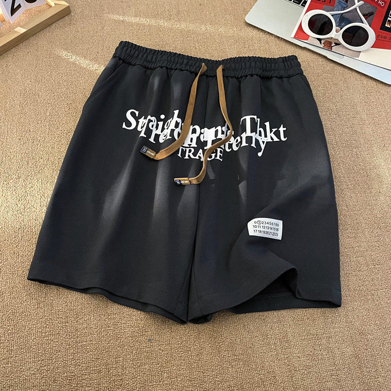 The Last Aztec, Get One Size Bigger Than Your Regular Size,  Men's Loose Sports Fifth Pants