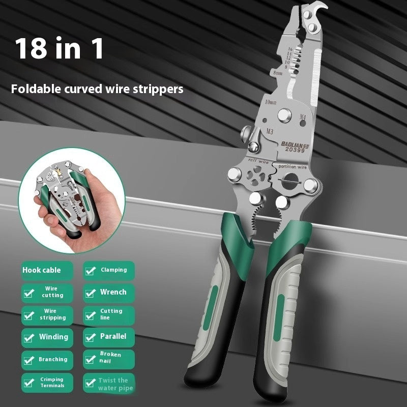 The Last Aztec, Foldable Wire Stripper Multifunctional Pulley Design