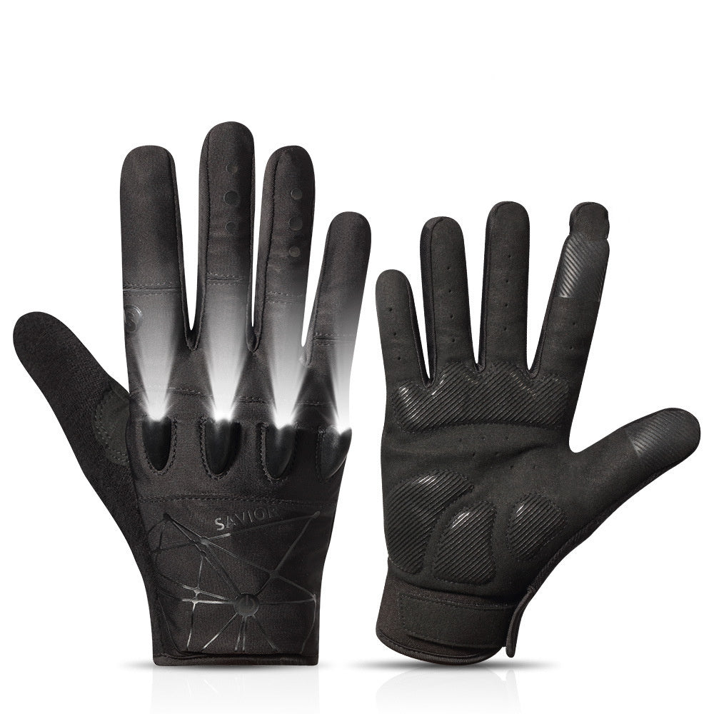 The Last Aztec, Cycling Gloves Touch Screen Camping And Hiking Lighting Flashlight