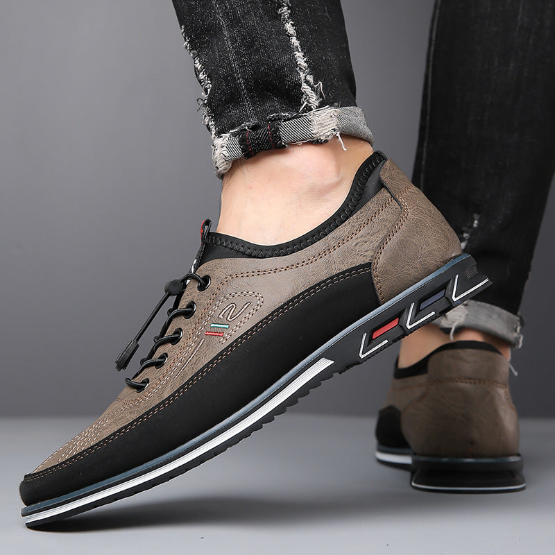The Last Aztec, Genuine Leather Sports Comfortable And Non-slip Waterproof Leather Shoes Men's