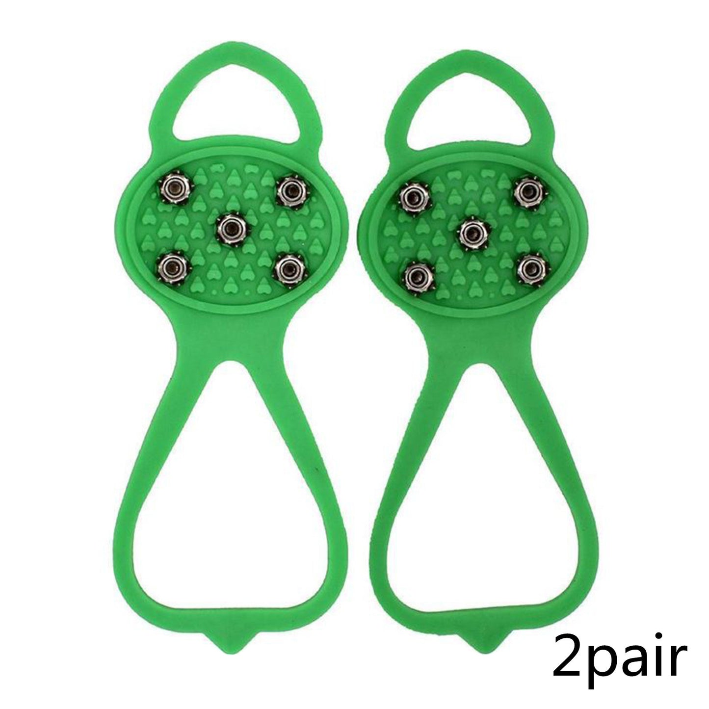 The Last Aztec, Nothing Should Stop You in your Outdoor Activities not even ICE, Unisex Men 5 Teeth Ice Gripper For Shoes Crampons Ice Gripper Spike Grips Cleats For Snow Studs Non-Slip Climbing Hiking Covers