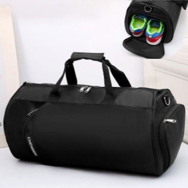 The Last Aztec, Fitness bag men's sports bag basketball training bag football bag portable travel bag cylinder bag shoulder bag waterproof