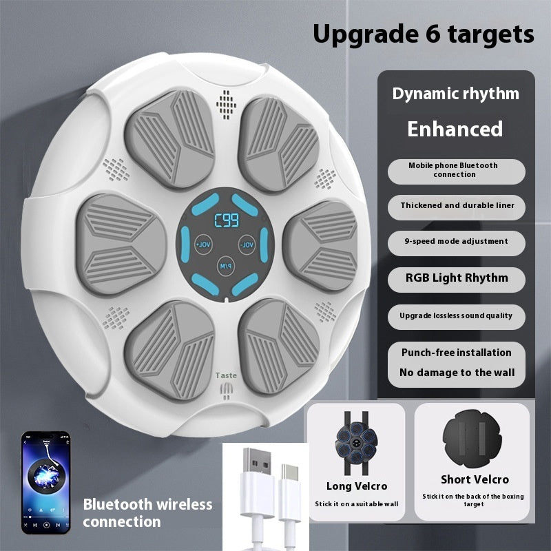 The Last Aztec, Bluetooth Boxing Target Home Boxing Fitness Light Music Boxing Trainer