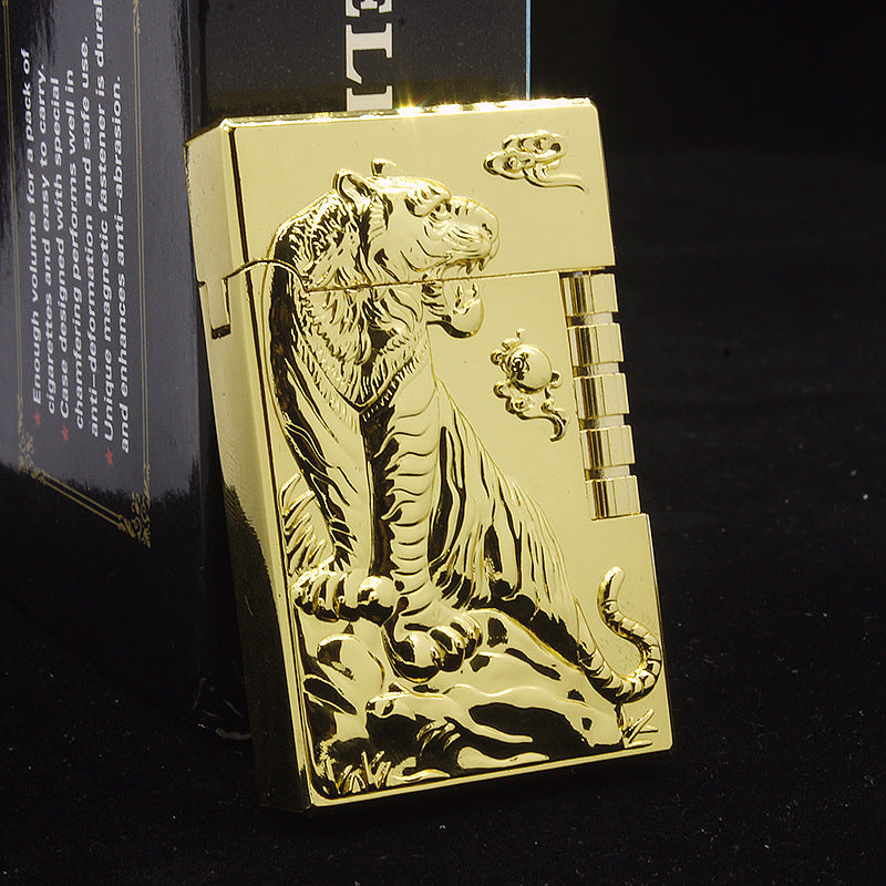 The Last Aztec, Embossed Chinese Dragon Gas Lighters