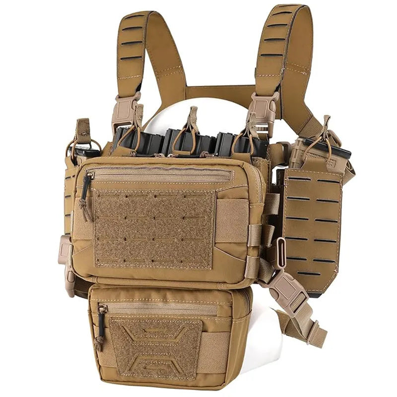 The Last Aztec, Chest Rig Tactical Chest Rig Molle Modular Micro Fight Chest Rigs With Magazine Pouch For Outdoor Hunting Aisoft