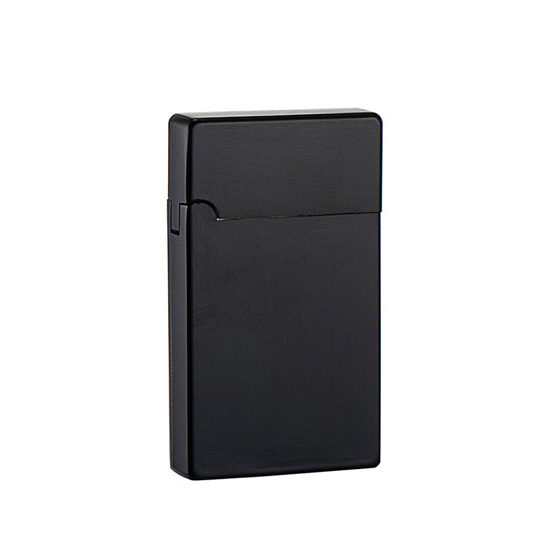 The Last Aztec, Great for outdoor Activities, Bao B813 Gas Lighters Metal Langsheng Steel Tone Direct Punching Windproof Blue Flame Electronic Lighter