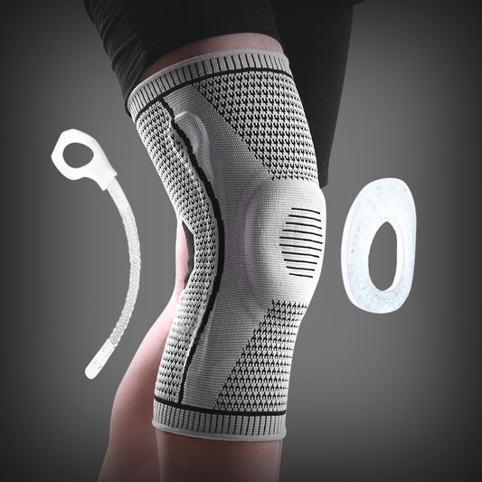 The Last Aztec, Knee Pads For Sport Knee  Silicone Spring Patella Protector