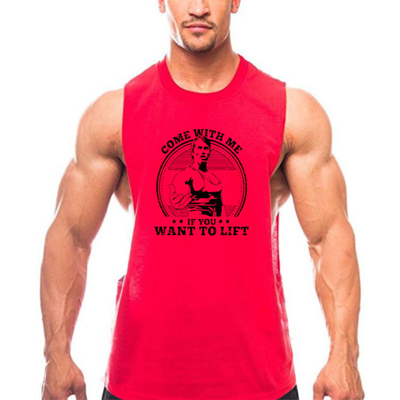 The Last Aztec, Mr. Bodybuilding Sports Vest Men's Cotton Workout Clothes