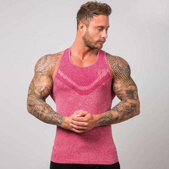 The Last Aztec, Muscle Workout Men's Running Vest Sports Training Bodybuilding Breathable Stretch T-shirt