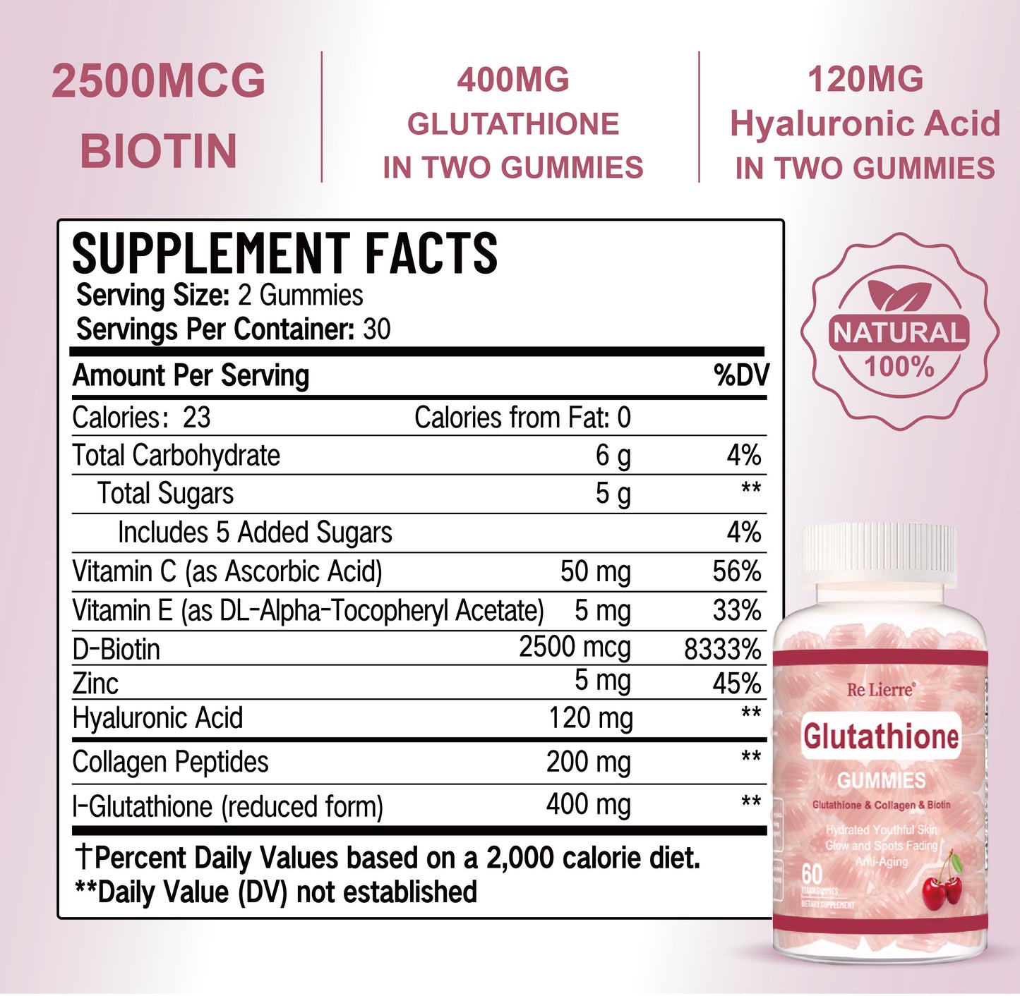 The Last Aztec, Glutathione Collagen Gummies  Cherry