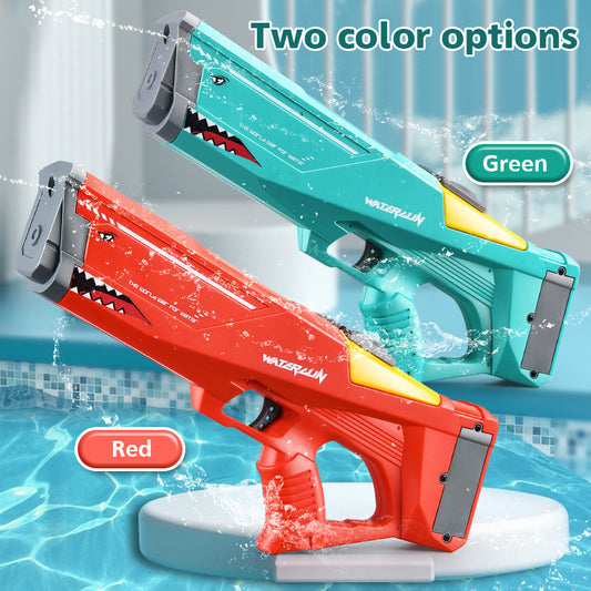 The Last Aztec, Automatic Electric Water Gun Toys Shark High Pressure Outdoor Summer Beach Toy Kids Water Fight Pool Party Water Toy