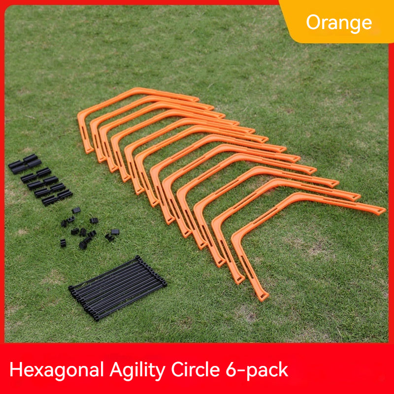 The last Aztec, Foldable Hexagon Football Agility Training Ring