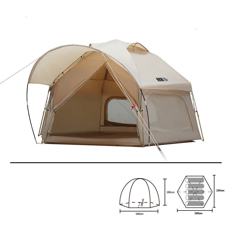 The Last Aztec, Outdoor Thickened Rainproof Portable Folding Automatic Camping Tent