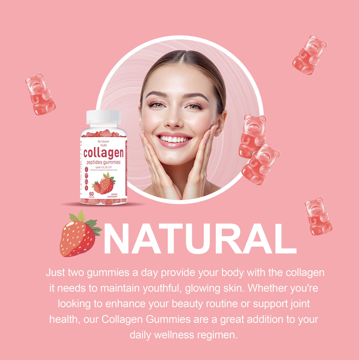 The Last Aztec, Ladies Forever Young!!!! Collagen Peptide Gummies