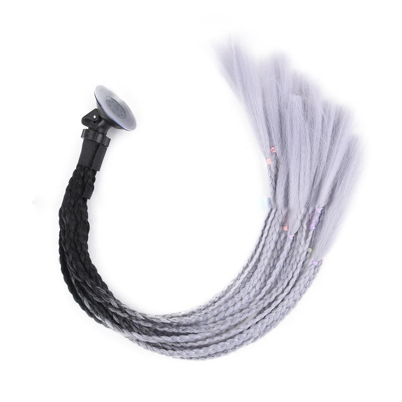 The Last Aztec, Dirty Helmet Braids Braids Decorations Accessories Are You Hungry Meituan Takeaway Rider Braids