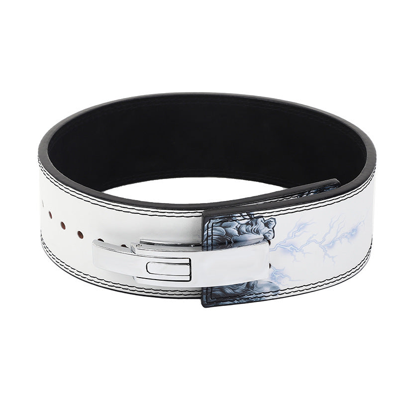 The Last Aztec, Cowhide Lever Buckle Waist Supporter Squat Weightlifting