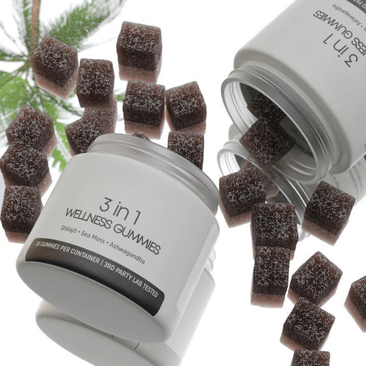 The Last Aztec, Cured 3 In 1 Gummies Cured Shilajit Gummies For Men