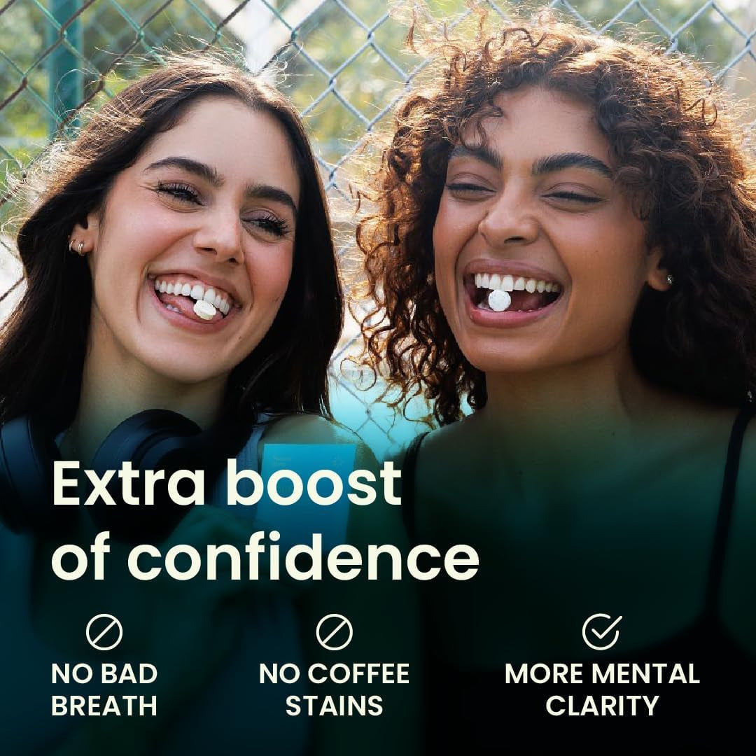 The Last Aztec, Energy Caffeine Nootropics Mints For Energy & Focus - Sugar-Free With L-theanine, Caffeine, Vitamin B12 & Vitamin B6