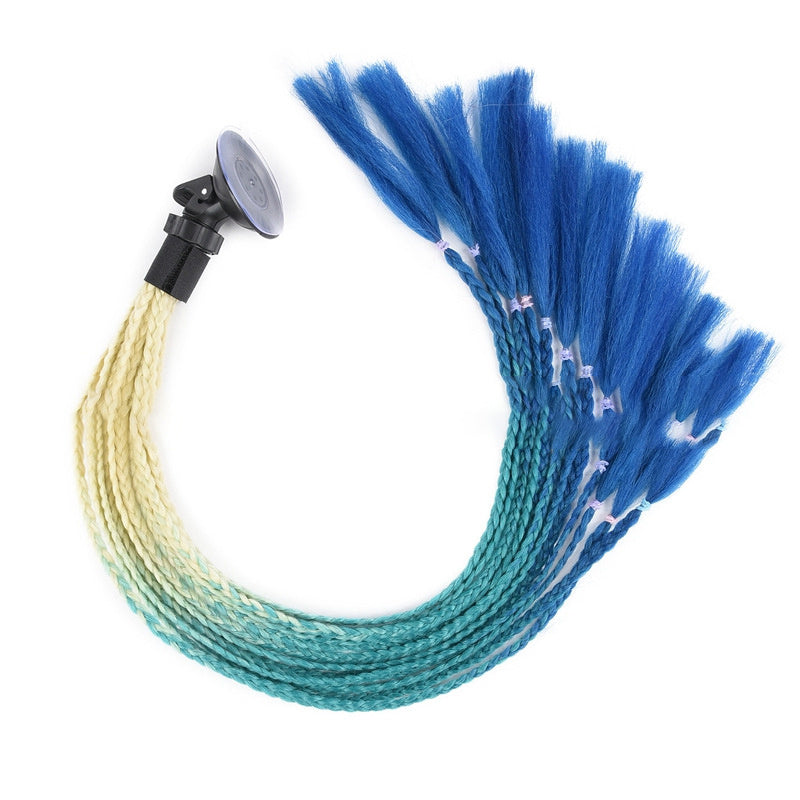 The Last Aztec, Dirty Helmet Braids Braids Decorations Accessories Are You Hungry Meituan Takeaway Rider Braids