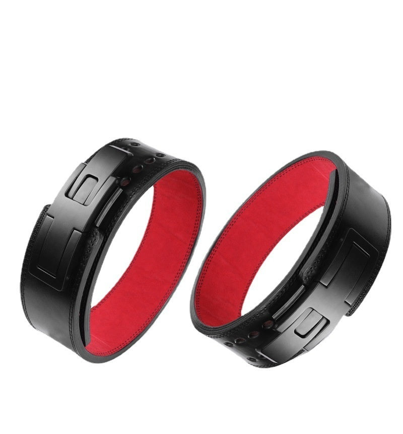 The Last Aztec, Fitness Belt Squat Hard Pull Weightlifting Cowhide Men And Women