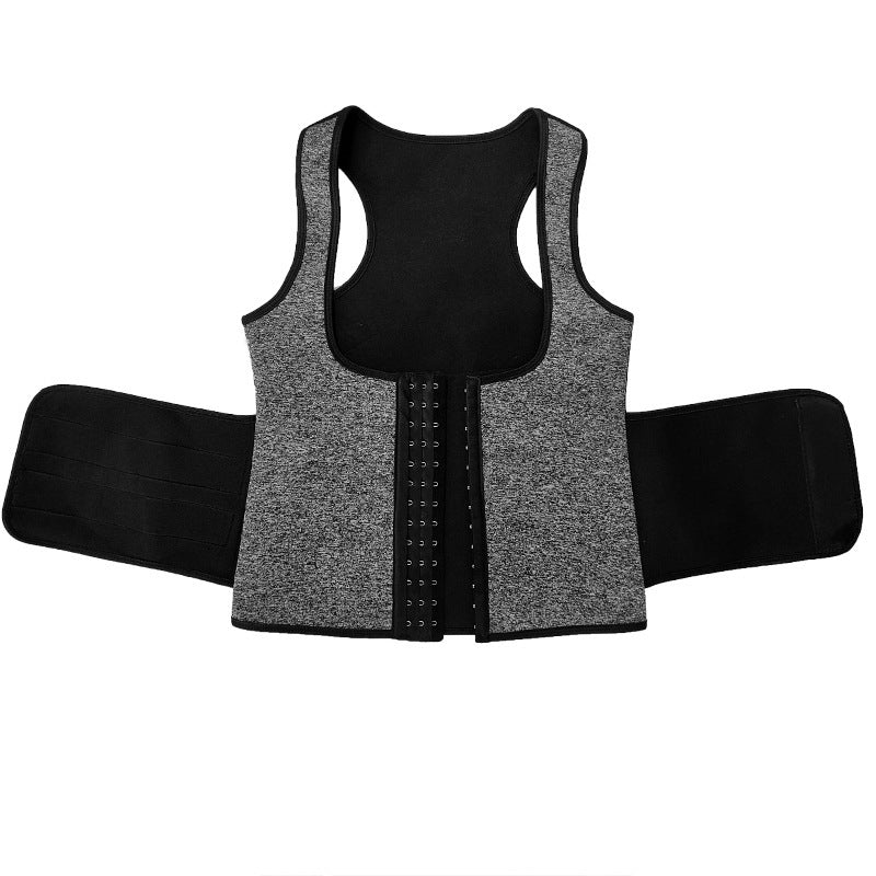 The Last Aztec, (get a Size Bigger Than Your size) Waist Trainer For Women Workout Trimmer Belt Sauna Sweat Corset Cincher