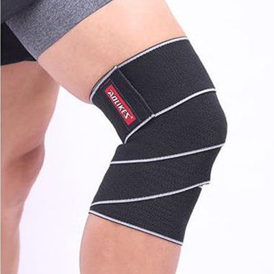 The Last Aztec, Lifting Knee Wraps Sports Running Basketball Football Wrap Bandage Kneepad