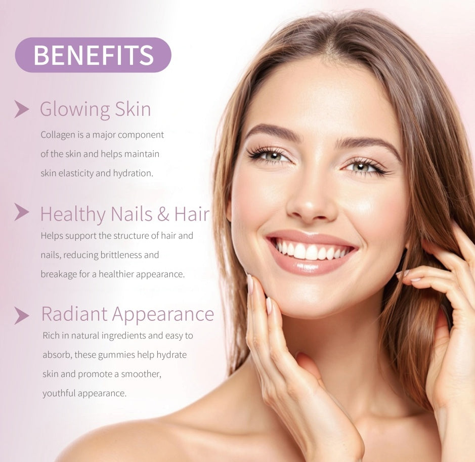 The Last Aztec, Glutathione Collagen Gummies  Cherry