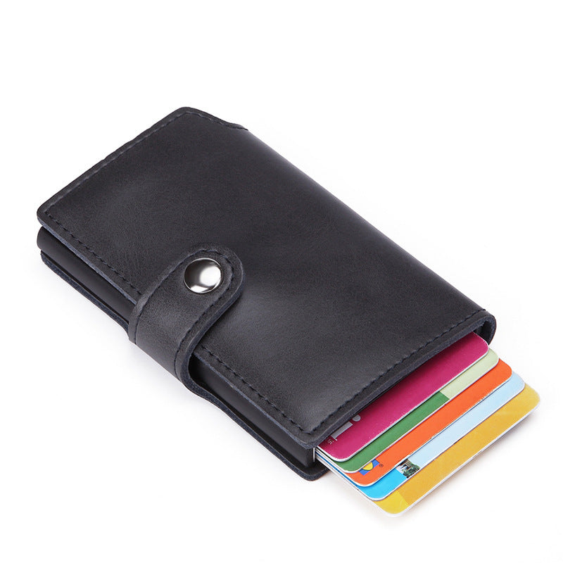 The Last Aztec, Be Comfortable Working-out, Automatic Card Holder Anti-theft Swiping Credit Card Box Wallet