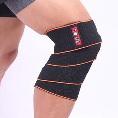 The Last Aztec, Lifting Knee Wraps Sports Running Basketball Football Wrap Bandage Kneepad